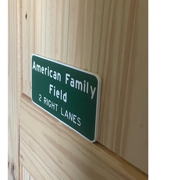 American Family Field Road Sign 3d print design - Picture 2 of 2